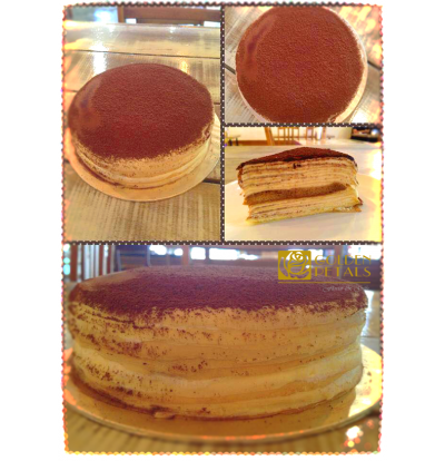Tiramisu Mille Crepes (1.0 kg)